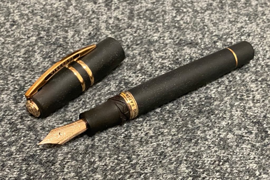 パラジウムニブVISCONTI ホモサピエンス オーバーサイズ ブロンズ