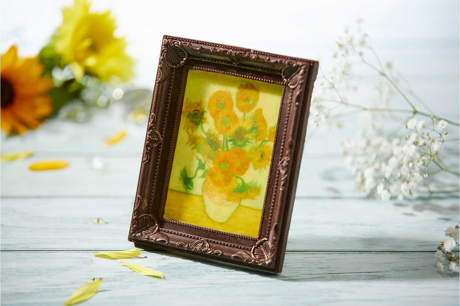 骨董品・手工芸品】ゴッホのひまわり ミニチュアティーポット 骨董品