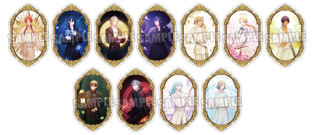 うたプリ Shining Oracle トレーディング 缶バッジ 藍 58個 うたプリ