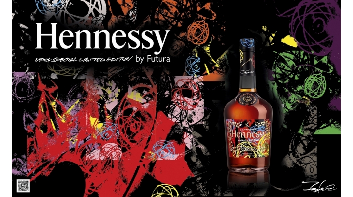 Hennessyとグラフィティアート界のレジェンドFuturaがコラボレーション