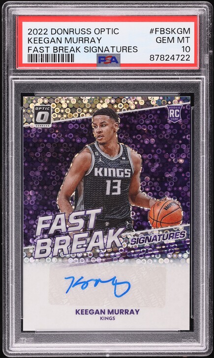 その他 panini flux keegan murray RC /10 PSA10 その他 panini flux