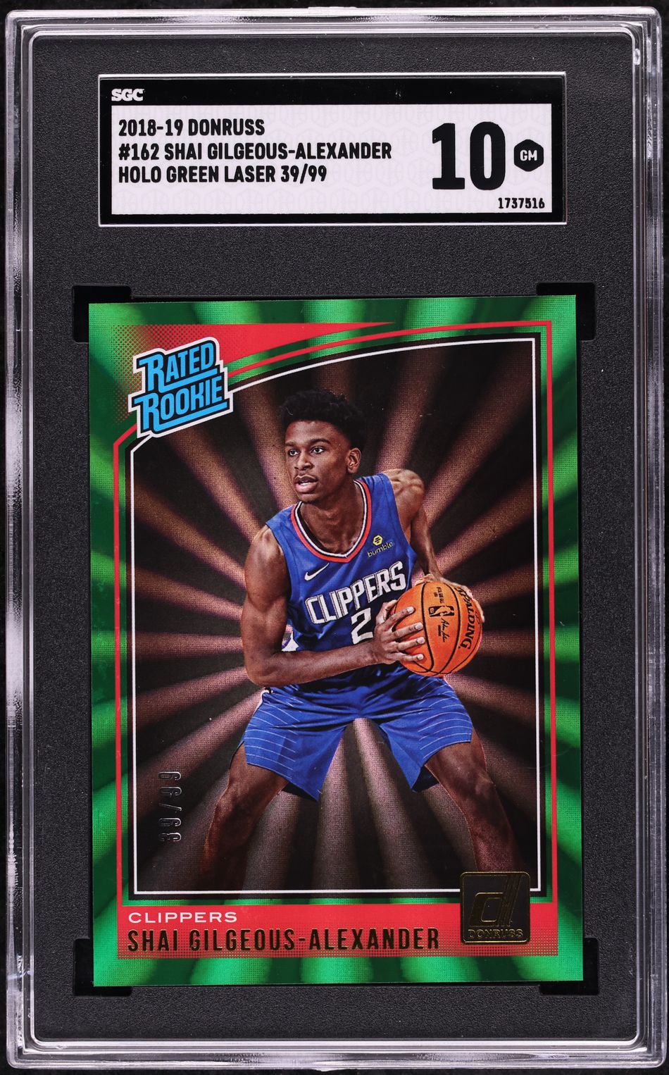 nbaカード Shai Gilgeous Alexander /99 RC 【公式通販】
