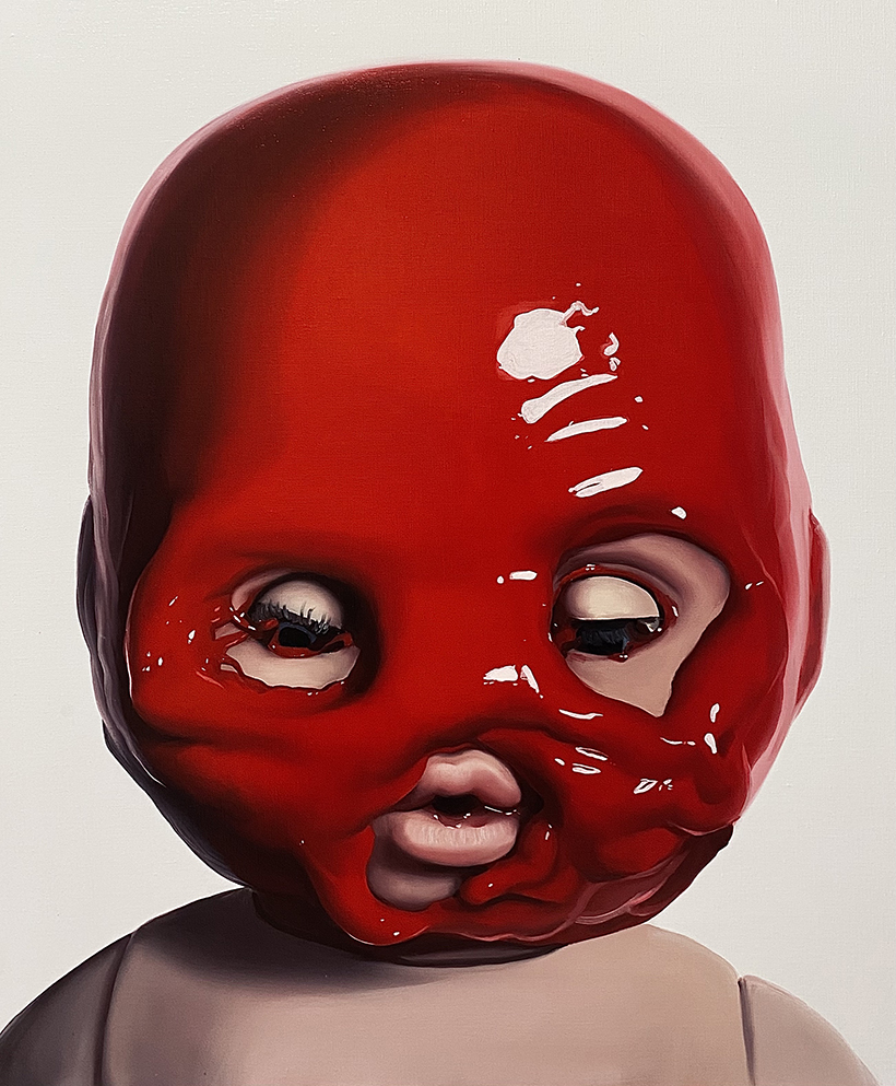 友沢こたお 版画 スライムXCIX 油画［学部］｜Oil Painting [Bachelor