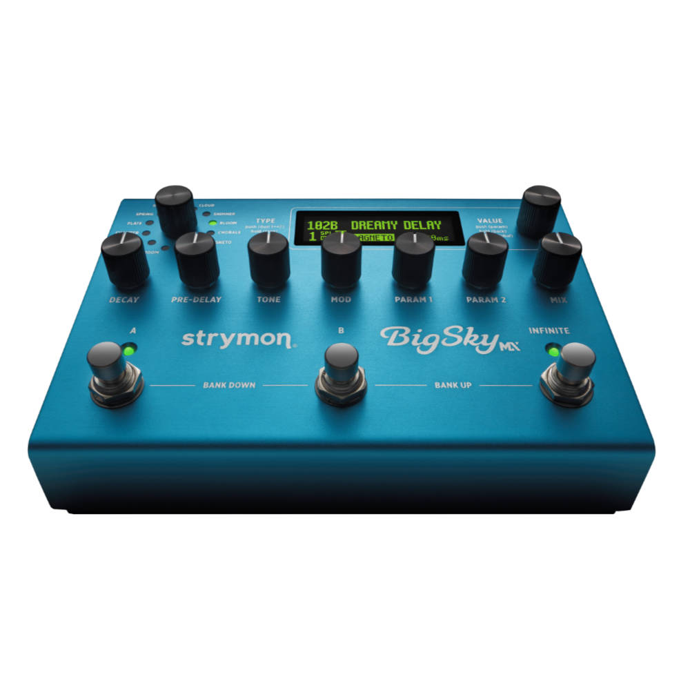 リバーブ新時代の到来！strymon ストライモン BigSky MX 登場