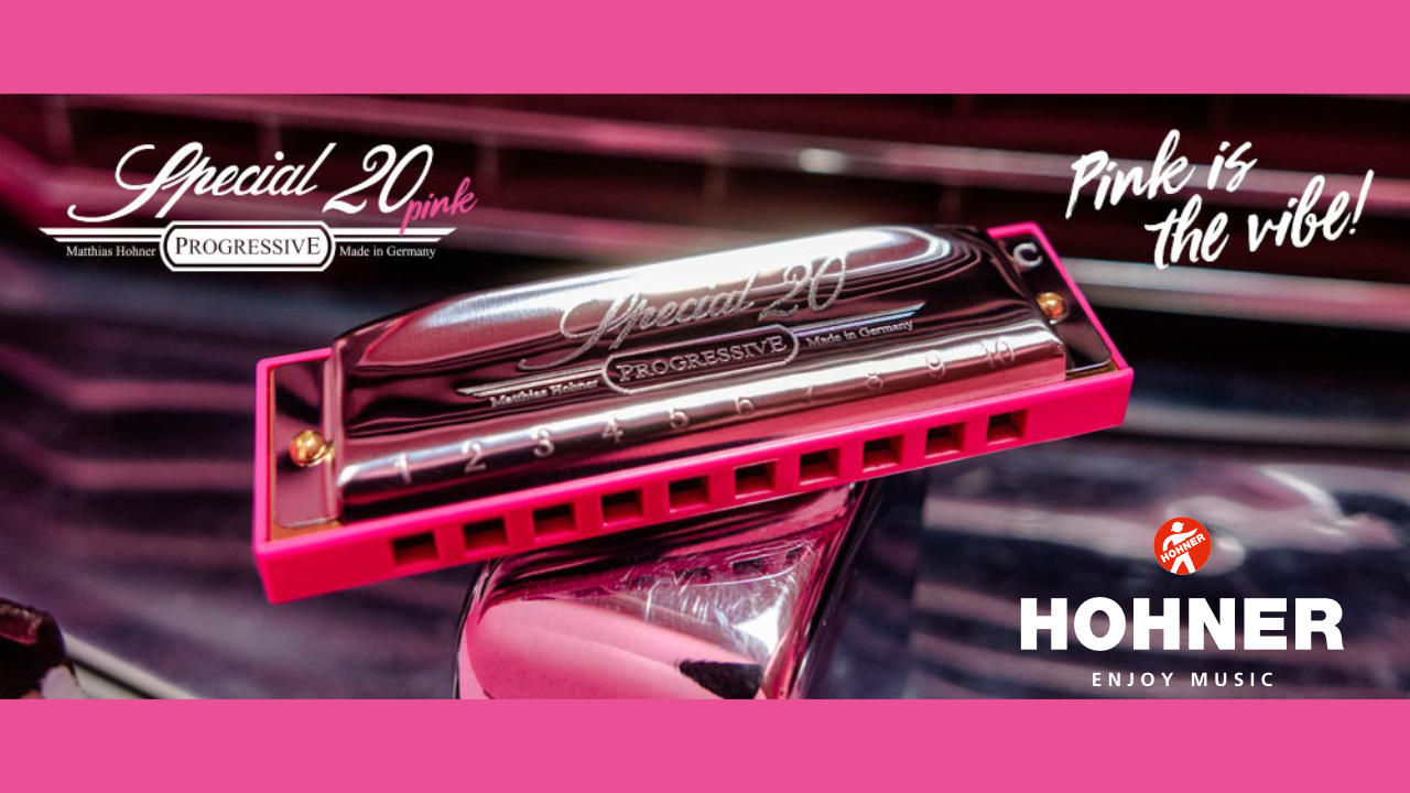 HOHNER（ホーナー）からSpecial20 Pink」が限定発売!
