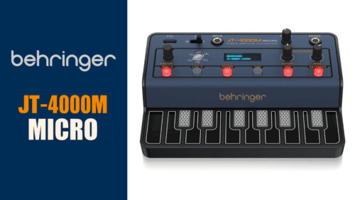 BEHRINGERからアナログポリフォニックシンセ「JT MINI」が発売。