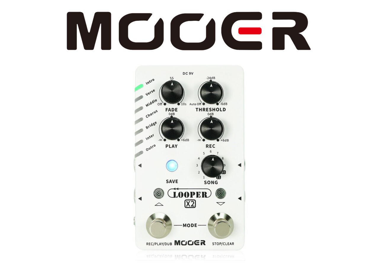 Mooer（ムーアー）から多彩な機能を備えたステレオサンプリング