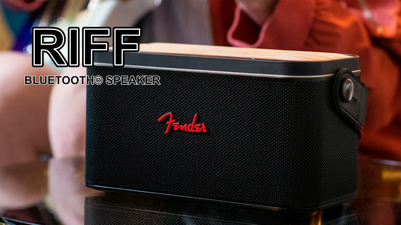 Fender AudioからBluetooth® スピーカー「RIFF」が発売！