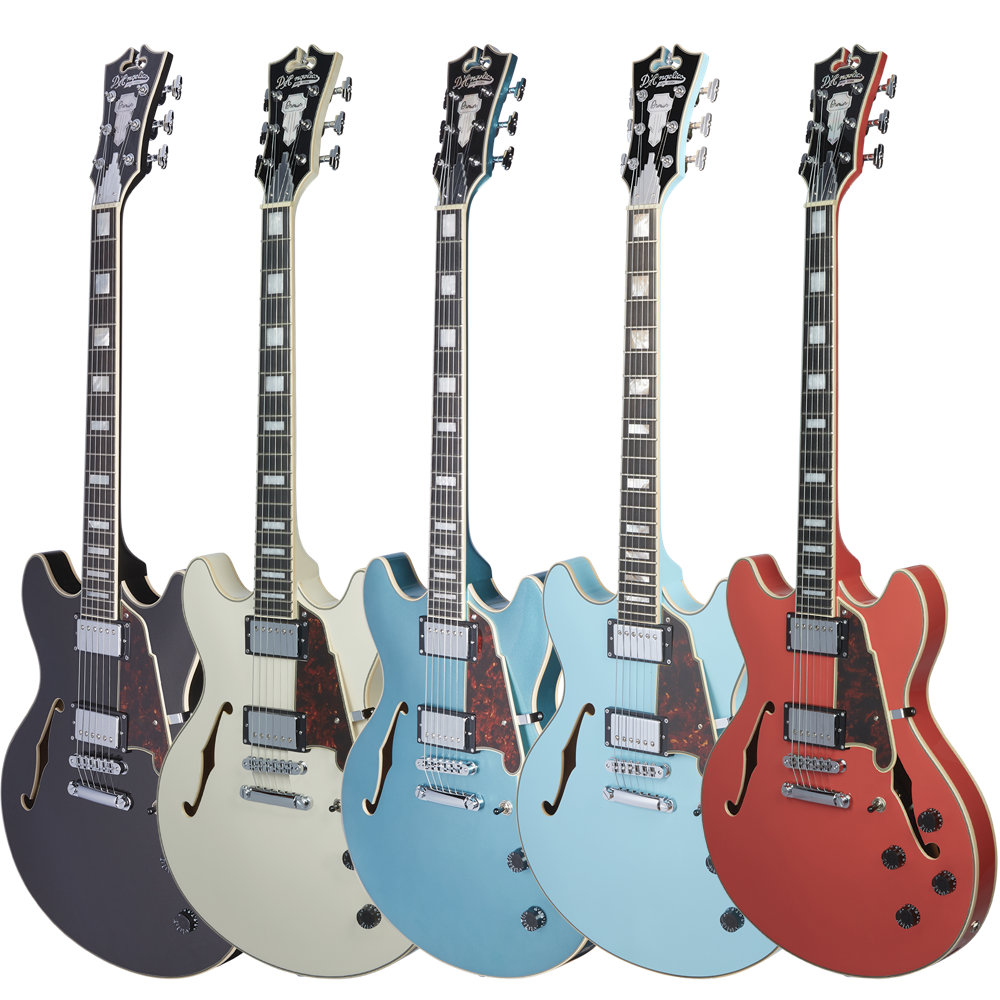 D'Angelicoからセミホローボディのギター「Premier DC」が登場！