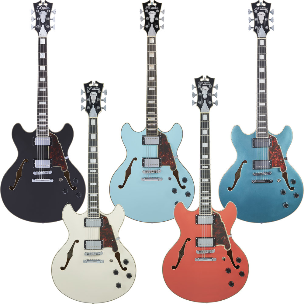 D'Angelicoからセミホローボディのギター「Premier DC」が登場！