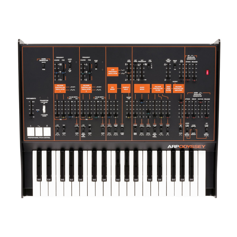 KORGよりアナログシンセ「ARP ODYSSEY FS Kit」が限定発売