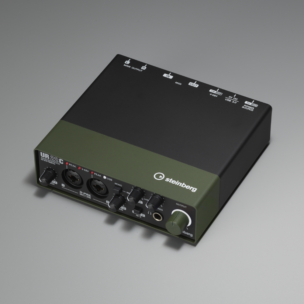 Steinberg（スタインバーグ）からUSBオーディオインターフェース『UR-C