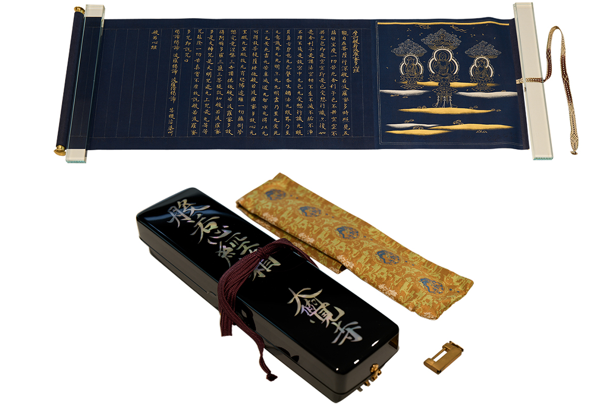 京都《大覚寺》60年に一度の般若心経とは？ “華と心経”の門跡寺院