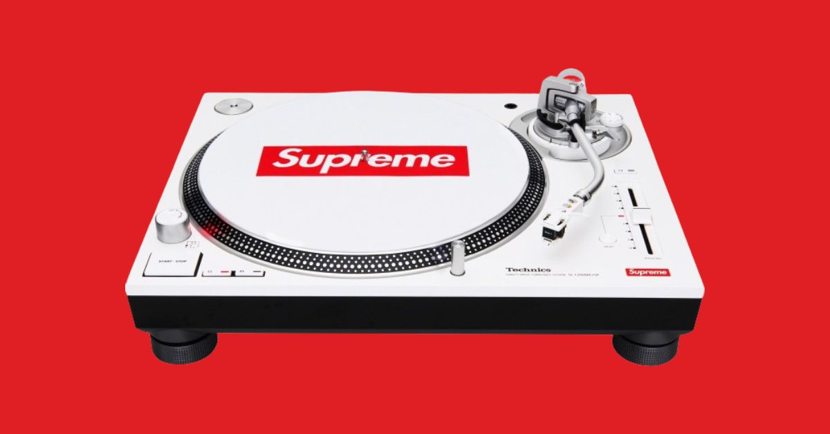 Supreme/Technics SL-1200MK7が秋冬コレクションWEEK17に登場。マニア