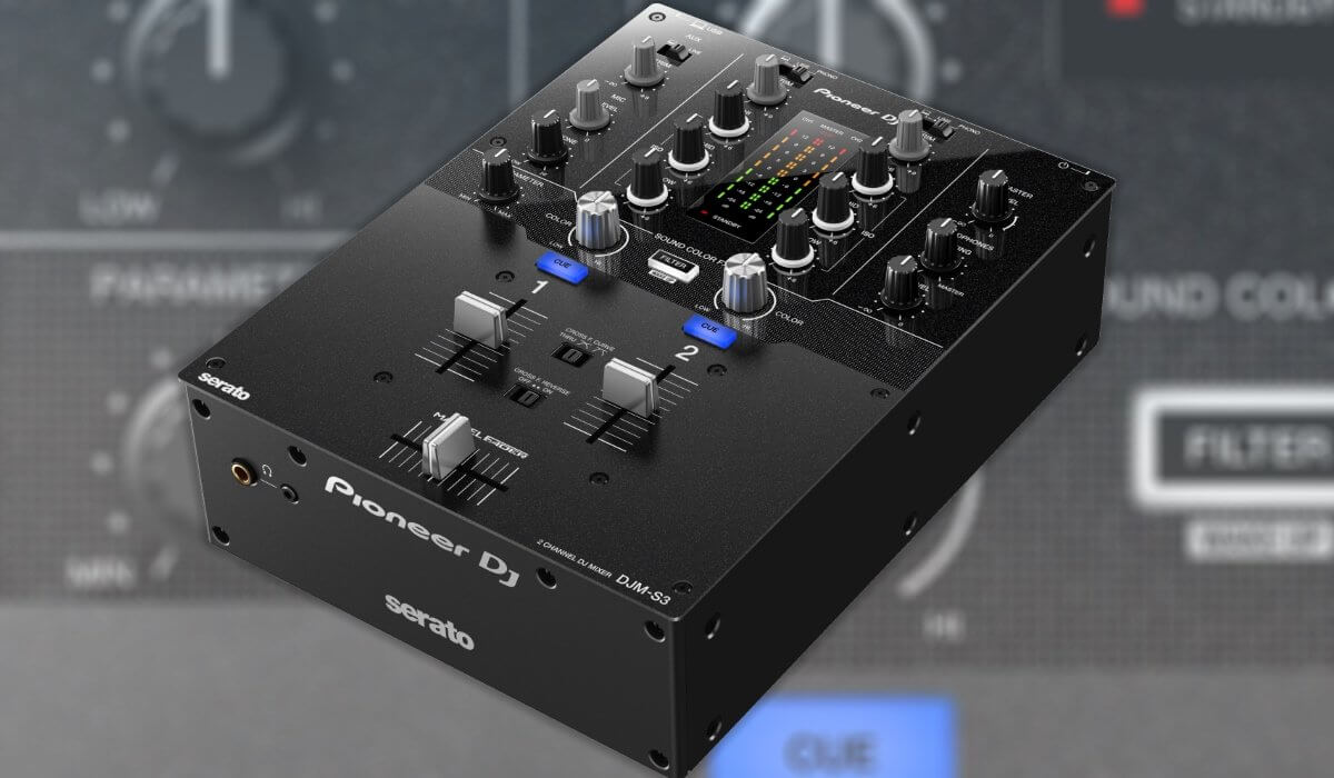 Pioneer DJ Launches DJM-S3 Serato DJ 2 Channel Mixer | DjTechZone