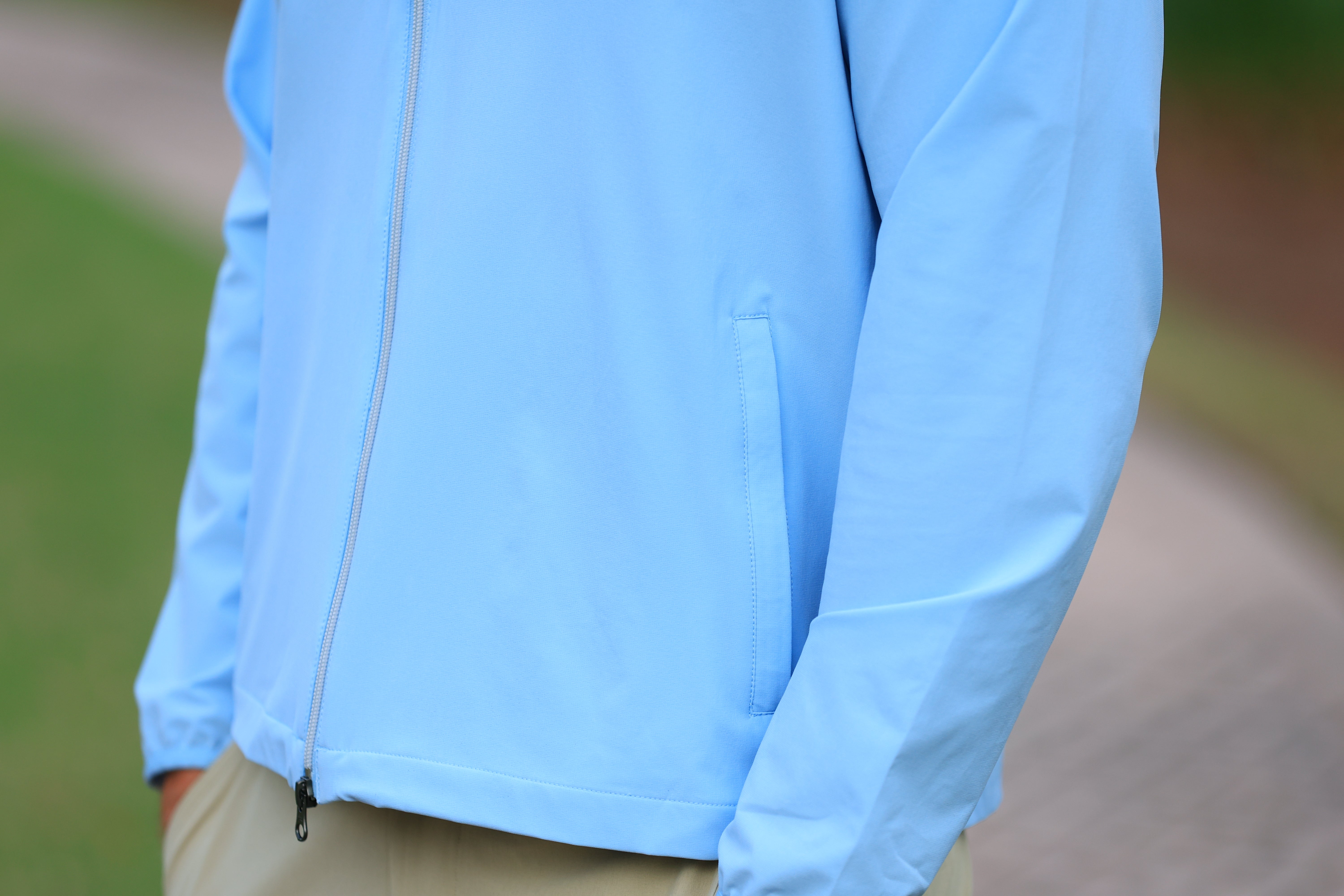 Full Zip Lightweight Jacket- Classic Fit