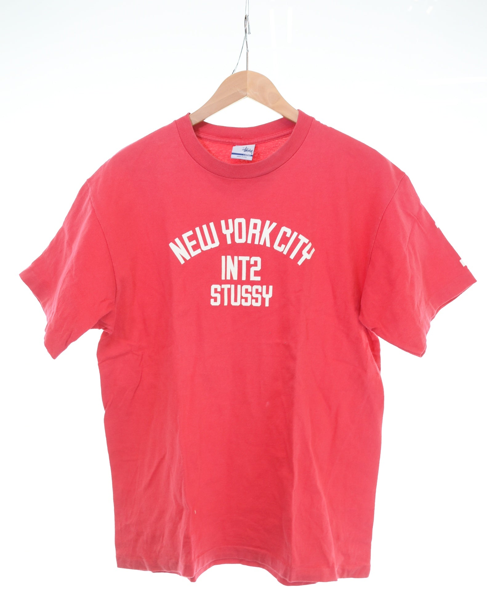 ステューシー STUSSY 90-00s 銀タグUSA製 NEW YORK CITY INT2 STUSSY T