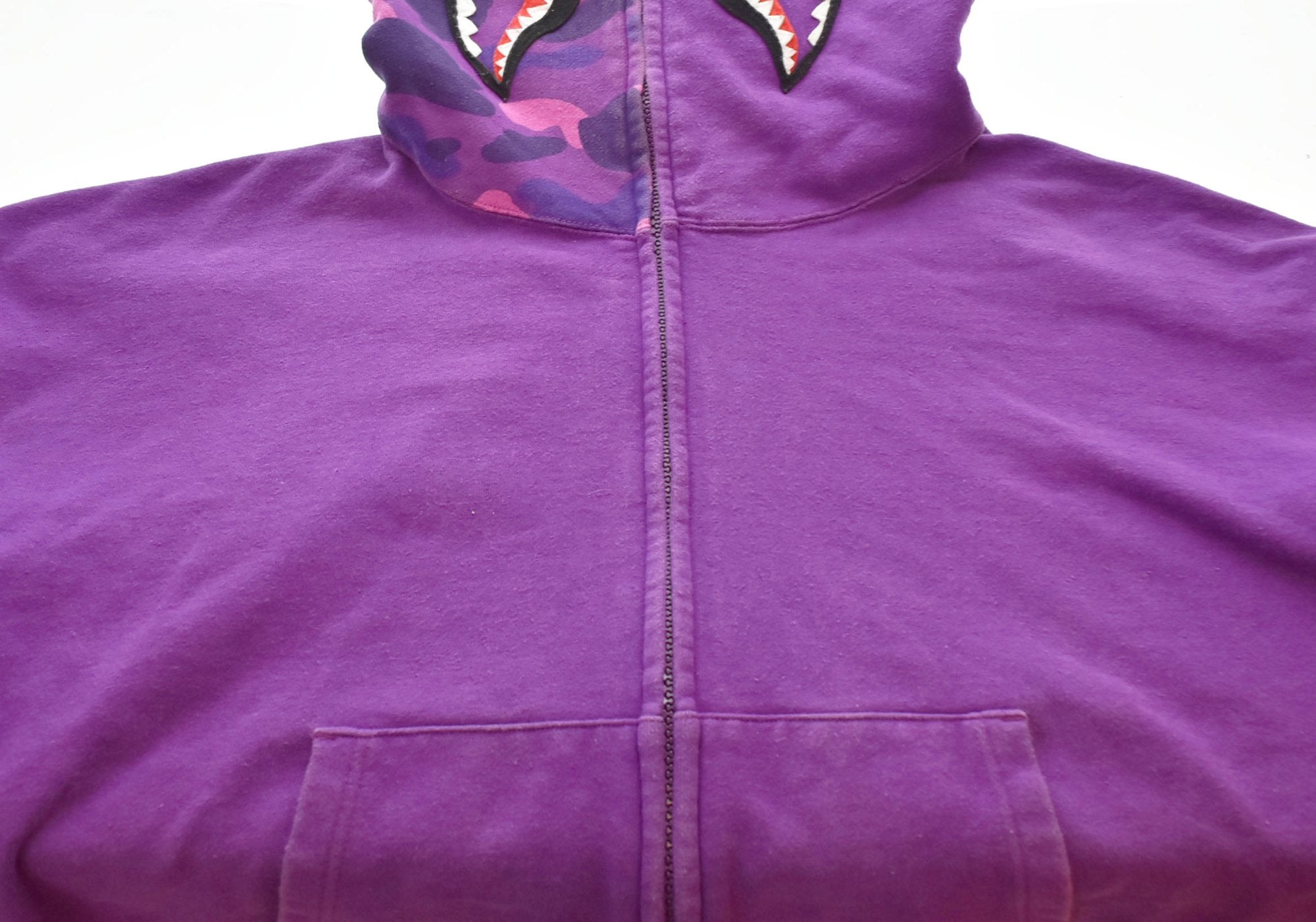 アベイシングエイプ A BATHING APE SHARK FULL ZIP HOODIE シャーク