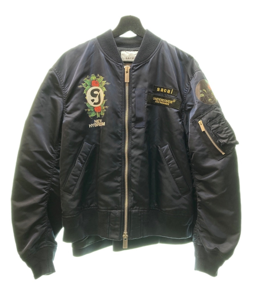 サカイ sacai UNDERCOVER アンダーカバー CUSTOMIZED MA-1 BLOUSON