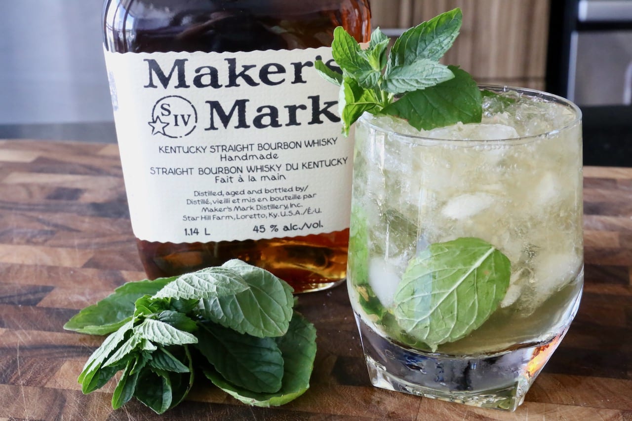Maker's Mark Mint Julep Cocktail Recipe | dobbernationLOVES
