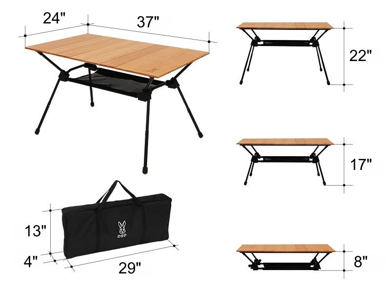 ひよこ DOD キャナリーテーブル M ひよこ DOD キャナリーテーブル M