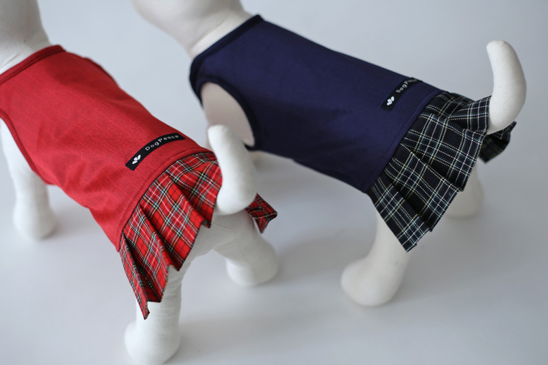フィールサーモプラス インナータータンチェックボックススカート | 犬