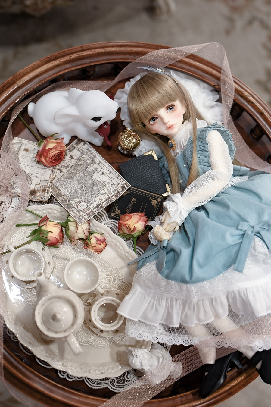 プリンス・エドワード島ヴィンテージ・ヴィクトリアン♡手作りビスク