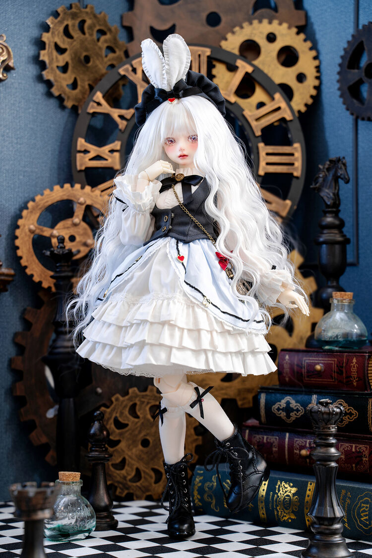 第二次受注】【DOLK×MYOU DOLL】Delia - 不思議の国の白うさぎ ver