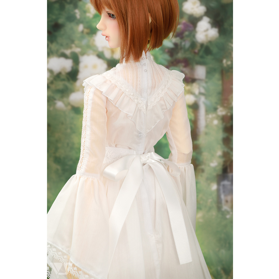 エレガントホワイトドレス | ボークス公式 ドルフィーオンラインストア