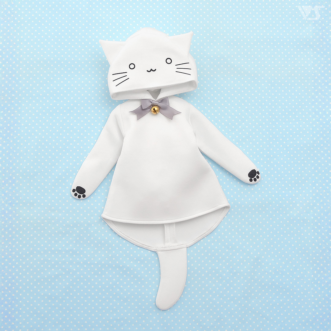 白ねこパーカー・ミニ | ボークス公式 ドルフィーオンラインストア