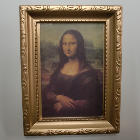 モナリザ レプリカ モナリザ レプリカ 額縁 額装 額掛け レトロ