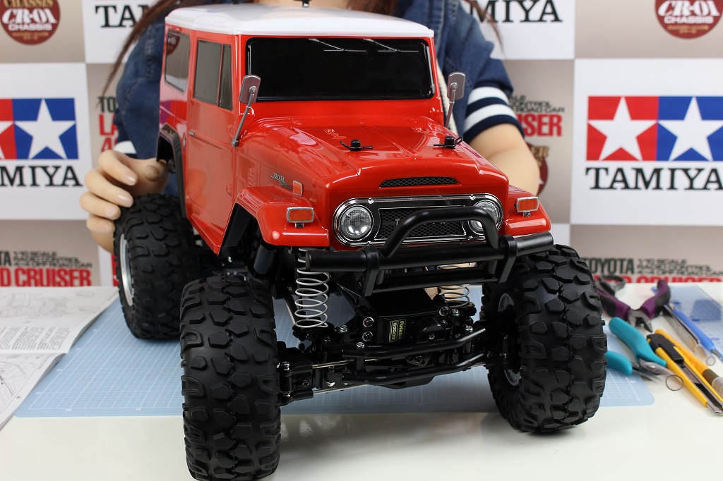 トヨタ ランドクルーザー40 RCカー CR-01 美品 プロポ付 動作確認済