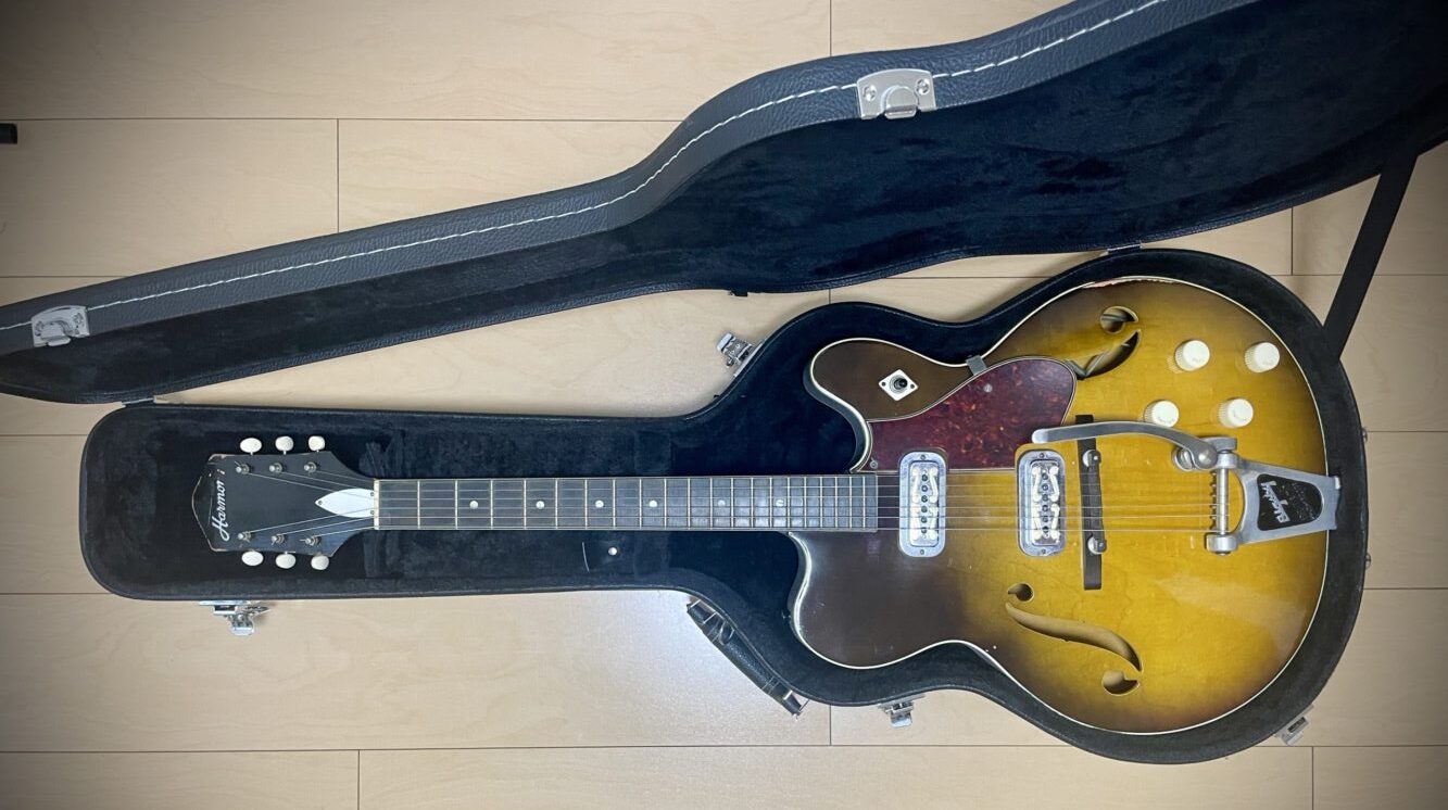 要修復】ARIA ヴィンテージアコースティックギター