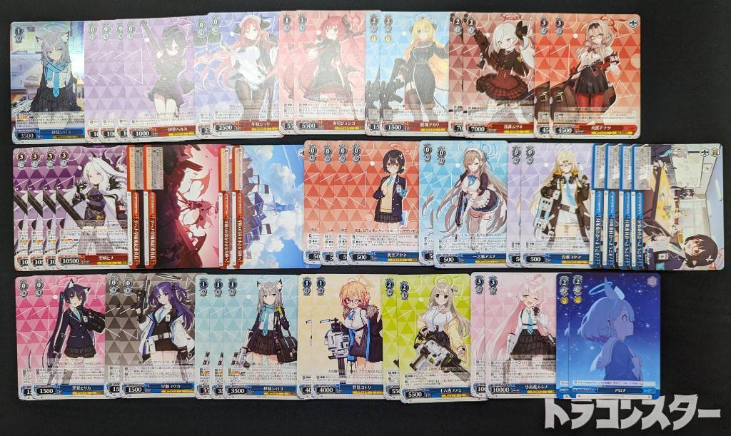 ヴァイスシュヴァルツ ブルーアーカイブ 8門デッキ ヴァイス デッキ