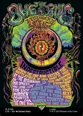 一つの指輪 英語 ボーダーレス 一つの指輪 英語 ボーダーレス MTG 一