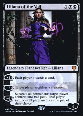 DMU)Liliana of the Veil(プロモP)(F)/ヴェールのリリアナ | (FOIL