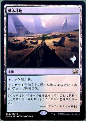 7ED)低木林地/BRUSHLAND | 神話レア・レア | ドラゴンスター