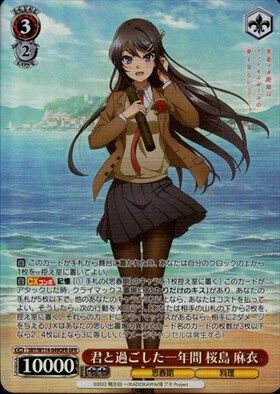 君と過ごした一年間 桜島 麻衣(SBY/W114-049OFR) | OFR | ドラゴン