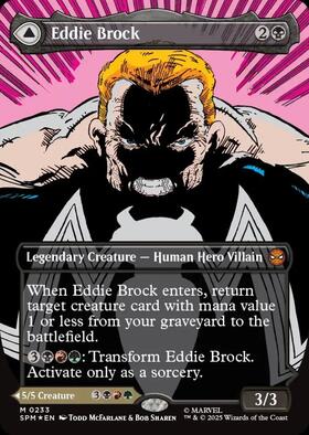 エディ・ブロック / Eddie Brock クラシック・コミック版foil MTG