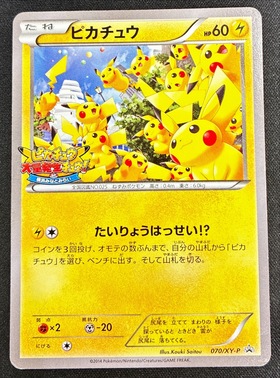 ピカチュウ(070/XY-P) | プロモ | ドラゴンスター | ポケモンカード