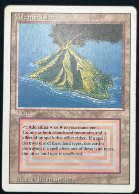 3ED)Volcanic Island(状態SP)(EN)/(未訳) | 未登録 | ドラゴンスター