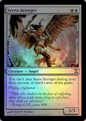 TSP)Serra Avenger(F)/セラの報復者 | (FOIL)神話レア・レア