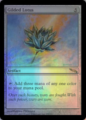 MTG 金粉の水蓮/Gilded Lotus SLD 英語版FOIL 未開封 Amazon.co.jp