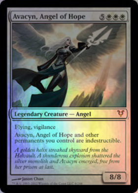 INR)Avacyn Angel of Hope(0482)(ボーダーレス)(ポスター)(F)/希望の