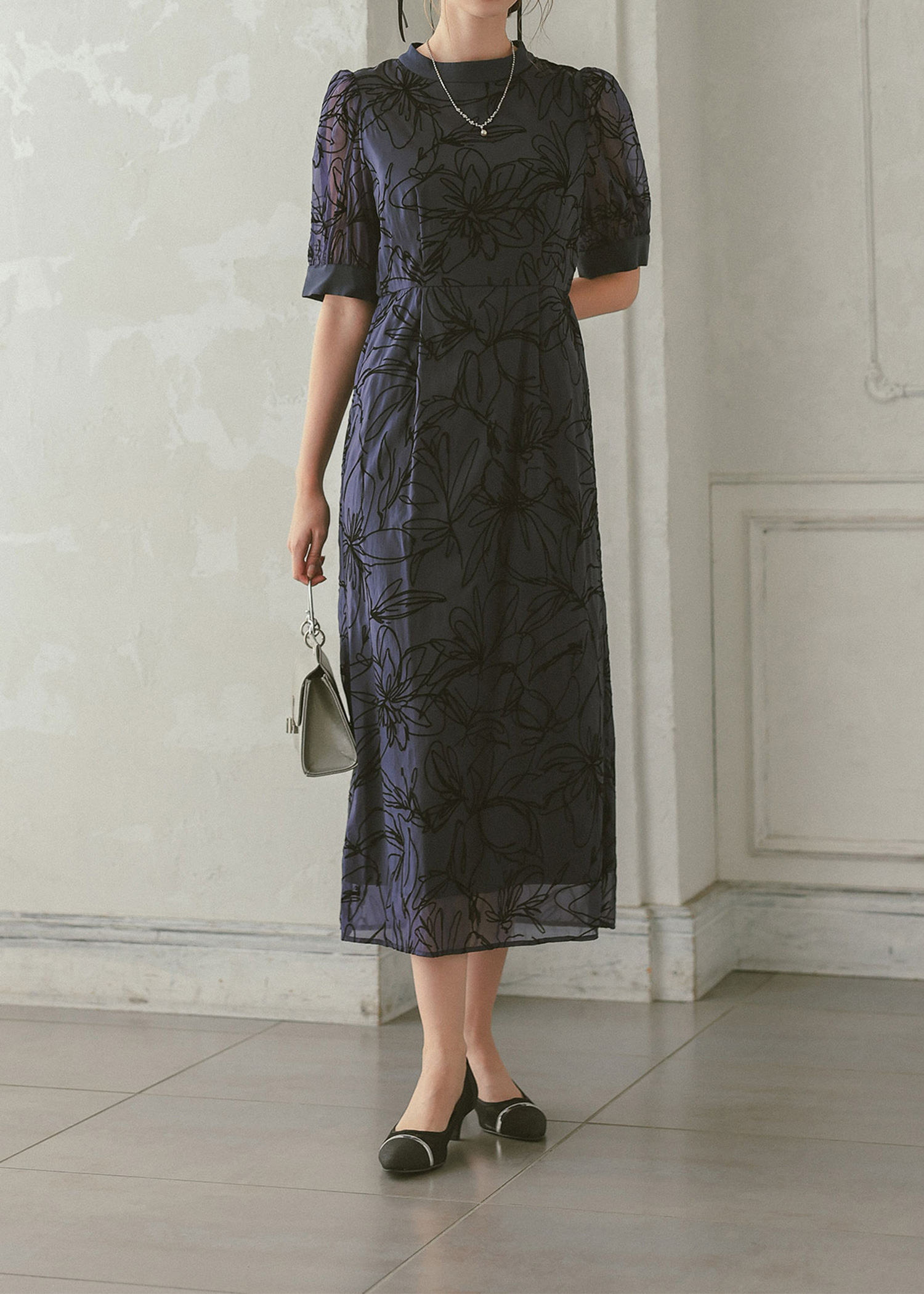 フロッキーデザインIラインドレス|DorryDoll