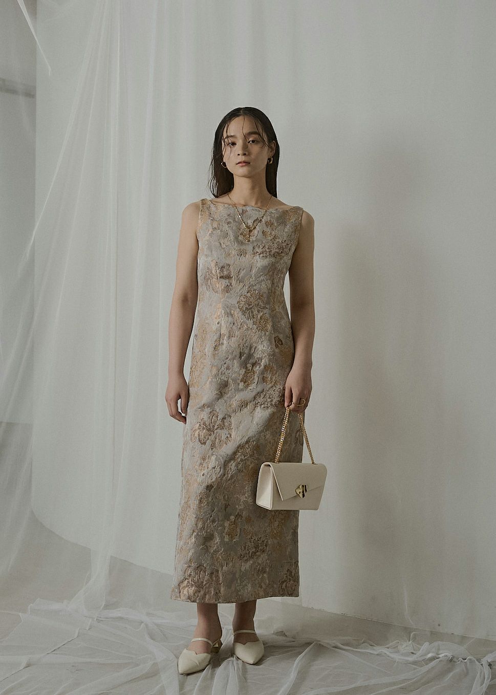 Wandering jacquard dressのドレス|Dorry Doll / LE'RURE