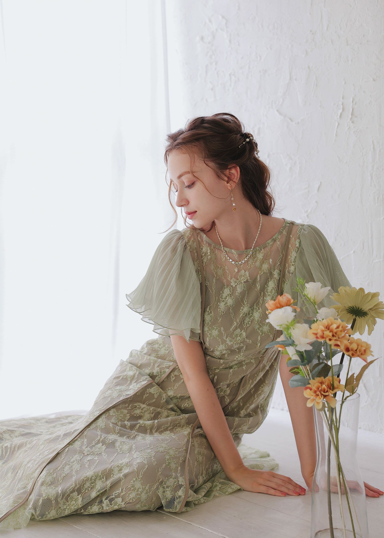 エアリースリーブドレス｜DorryDoll