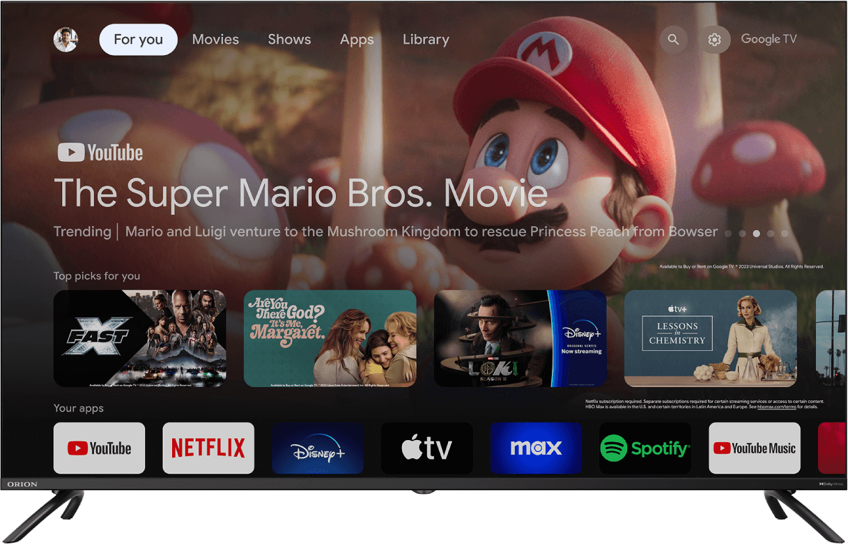 SMART TV -Tunerless- GL Series 【公式】ORION（オリオン）日本思考の