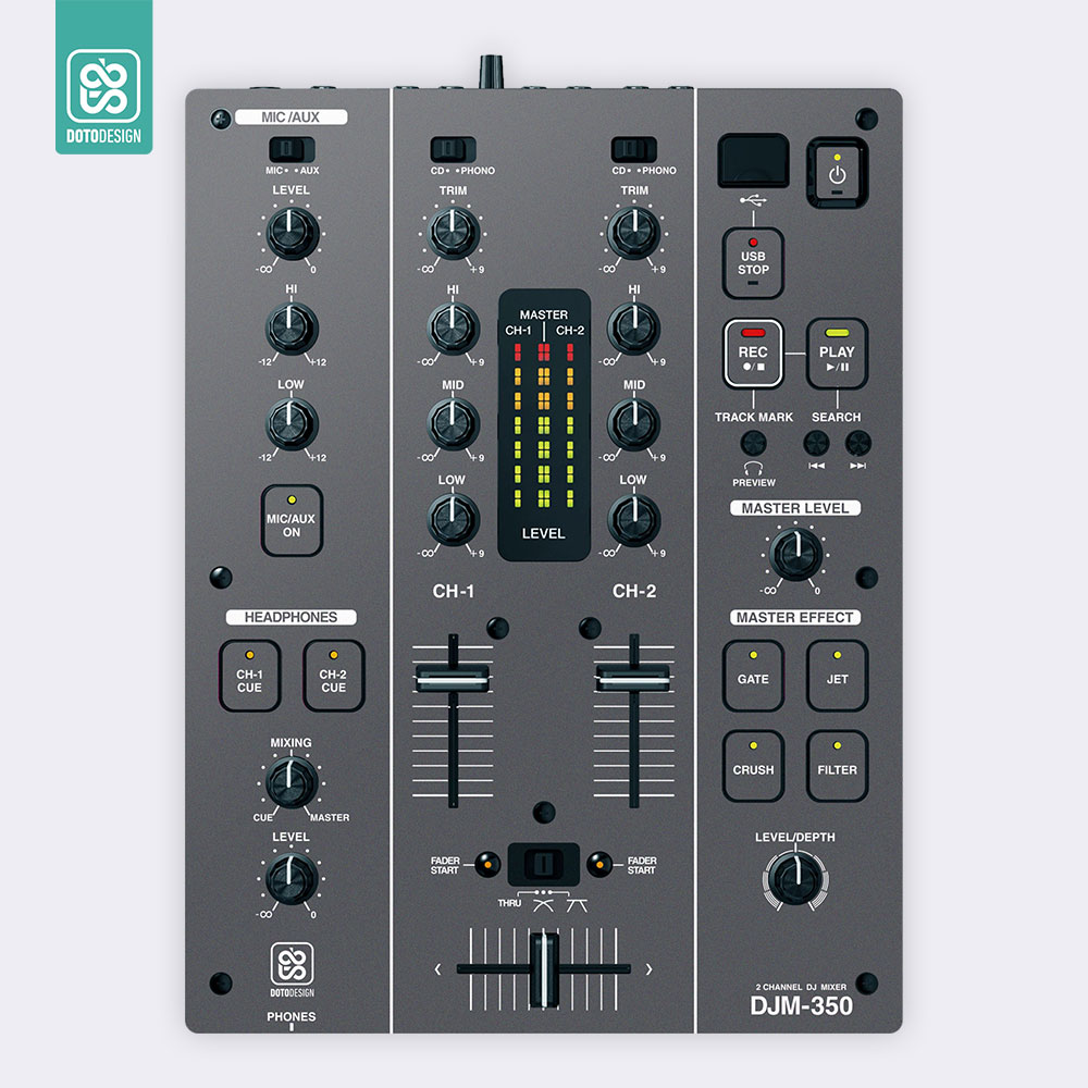 Pioneer DJM-350 パイオニアDJ ミキサー Pioneer/DJミキサー/DJM-350