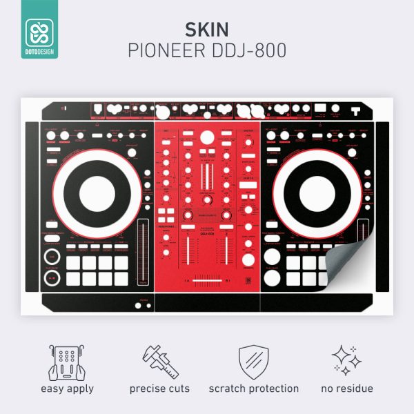 Pioneer DDJ-800 ステッカー付き Pioneer DDJ-800 ステッカー付き
